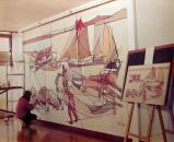 Painting the Berkeley mural